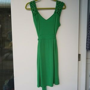 Green sun dress